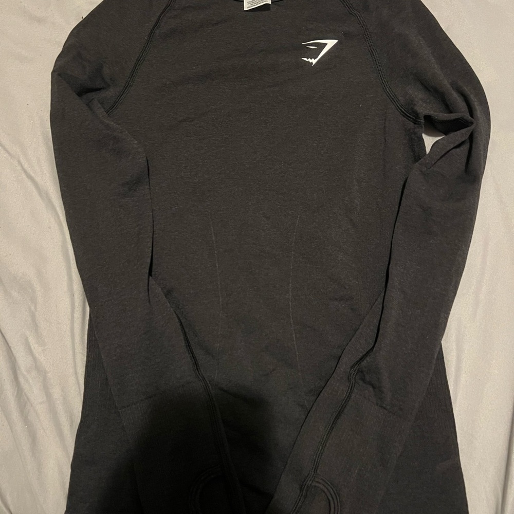 Gymshark Black Crew Neck Top